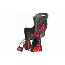 Porte bébé BOODIE fixation cadre noir-rouge - PO8630400006 - 5604415024467
