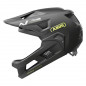 CASQUE VELO ENFANT VTT-BMX ABUS YOUDROP FF VELOURS NOIR TAILLE S (48-55cm) REGLAGE MOLETTE - 4003318034190