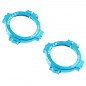 ECROU-BAGUE REGLAGE PRE-CONTRAINTE DE PEDALIER TRIPEAK POUR SRAM DUB BLEU CLAIR - 4710243287729
