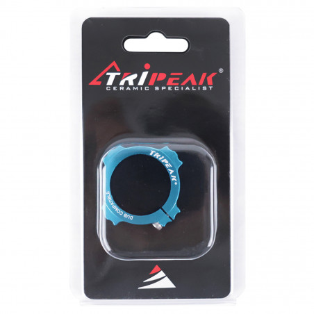 ECROU-BAGUE REGLAGE PRE-CONTRAINTE DE PEDALIER TRIPEAK POUR SRAM DUB BLEU CLAIR - 4710243287729