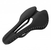 SELLE 3D CARBONE T800 NOIR OUVERTE 245x155 RAIL CARBONE MAT POIDS 220g  -NEWTON- - 3700948300459