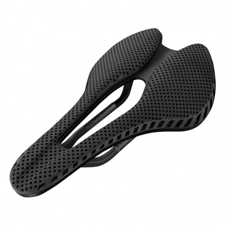 SELLE 3D CARBONE T800 NOIR OUVERTE 245x155 RAIL CARBONE MAT POIDS 220g  -NEWTON- - 3700948300459