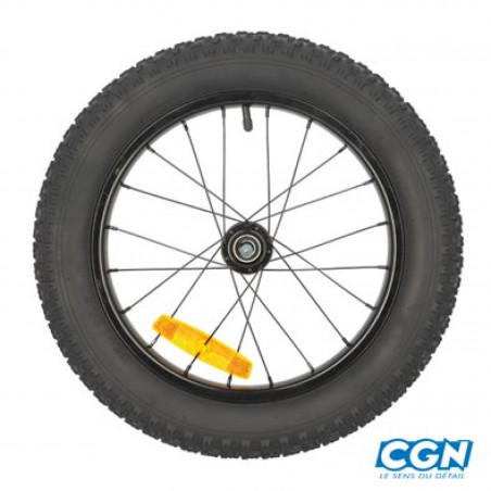 ROUE REMORQUE 16" AR (COMP. REMORQUE UTILITAIRE PLATEAU OPTIMIZ 520136) - 3663829280007