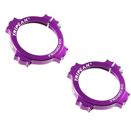 ECROU-BAGUE REGLAGE PRE-CONTRAINTE DE PEDALIER TRIPEAK POUR SRAM DUB VIOLET - 4710243287750