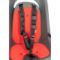 Porte-bébé ZENITH gris-rouge fixation porte-bagage - HAM553042 - 7029775530423