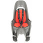Porte-bébé ZENITH gris-rouge fixation porte-bagage - HAM553042 - 7029775530423