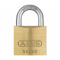 CADENAS A CLE ABUS SERIE 55-30 LAITON (29x44 - Diam 5mm - ANSE 13mm) - 4003318028540