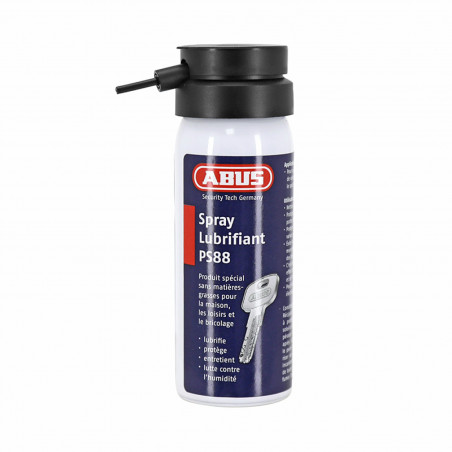 LUBRIFIANT SPECIAL SERRURE ABUS PS 88 (50 ml) (VENDU A L'UNITE EN BLISTER) - 4003318088599