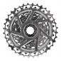 CASSETTE 12V. SRAM AXS RIVAL XG1250 XDR 10-36 ARGENT (EMPREINTE SRAM) (10,11,12,13,15,17,19,21,24,28,32,36) (MONTAGE ATELIER)