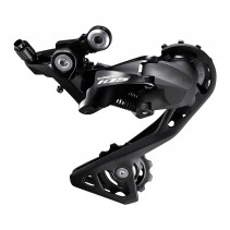 DERAILLEUR ROUTE ARRIERE SHIMANO 11V. 105 R7000 CHAPE LONGUE NOIR DOUBLE (OFFRE SPECIALE) - 3700948301623