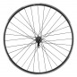 ROUE ROUTE PATIN BLOCAGE 700 CFX NOIR ARRIERE MOYEU ROULEMENT NOIR CASSETTE TYPE SHIMANO 11-10-9V 32 RAYONS NOIR JANTE 15C -