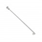 RAYON INOX ARGENT 2,6mm L168mm TETE COUDEE SAPIM AVEC ECROUS (VENDU A L'UNITE) - 3700948301807