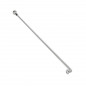 RAYON INOX ARGENT 2,6mm L200mm TETE COUDEE SAPIM AVEC ECROUS (VENDU A L'UNITE) - 3700948301784