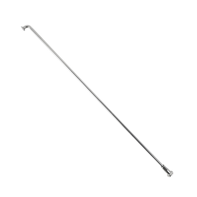 RAYON INOX ARGENT 2,6mm L215mm TETE COUDEE SAPIM AVEC ECROUS (VENDU A L'UNITE) - 3700948301791