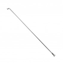 RAYON INOX ARGENT 2,6mm L215mm TETE COUDEE SAPIM AVEC ECROUS (VENDU A L'UNITE) - 3700948301791