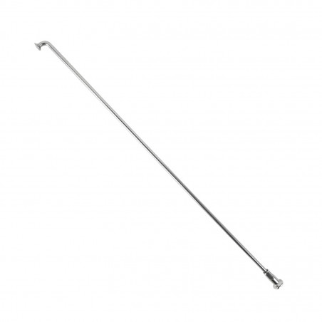 RAYON INOX ARGENT 2,6mm L215mm TETE COUDEE SAPIM AVEC ECROUS (VENDU A L'UNITE) - 3700948301791