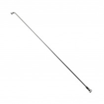 RAYON INOX ARGENT 2,6mm L220mm TETE COUDEE SAPIM AVEC ECROUS (VENDU A L'UNITE) - 3700948301821