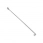 RAYON INOX ARGENT 2,6mm L220mm TETE COUDEE SAPIM AVEC ECROUS (VENDU A L'UNITE) - 3700948301821