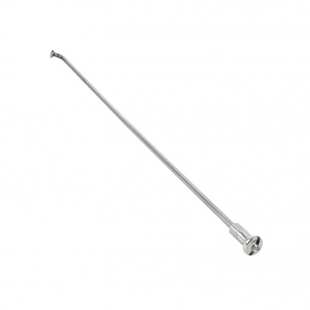 RAYON INOX ARGENT 2,6mm L225mm TETE COUDEE SAPIM AVEC ECROUS (VENDU A L'UNITE) - 3700948301869