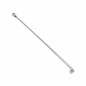 RAYON INOX ARGENT 2,6mm L225mm TETE COUDEE SAPIM AVEC ECROUS (VENDU A L'UNITE) - 3700948301869