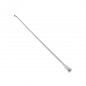 RAYON INOX ARGENT 2,6mm L275mm TETE COUDEE SAPIM AVEC ECROUS (VENDU A L'UNITE) - 3700948301814