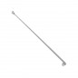 RAYON INOX ARGENT 2,6mm L275mm TETE COUDEE SAPIM AVEC ECROUS (VENDU A L'UNITE) - 3700948301814
