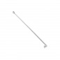 RAYON INOX ARGENT 2,6mm L280mm TETE COUDEE SAPIM AVEC ECROUS (VENDU A L'UNITE) - 3700948301838
