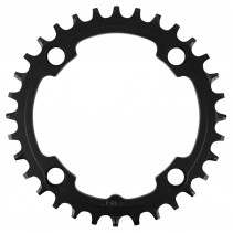 PLATEAU VTT 4BRA D.104 POUR SUNRACE 32DTS MONO NOIR ALU COMPATIBLE AUTRES MARQUES NARROW WIDE - 4710944267402