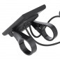 COMPTEUR - DISPLAY AVEC UNITE DE COMMANDE VAE BAFANG DP C18 UART POUR MOTEUR CENTRAL NOIR (SUPPORT 22,2-25 mm LONGUEUR CABLE