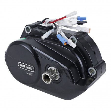 MOTEUR CENTRAL VAE BAFANG M420 UART POUR 700C AVEC CAPTEUR VITESSE ET COUPLE INTEGRE 36V 250W 80Nm  - VITESSE 25KM-H (MM