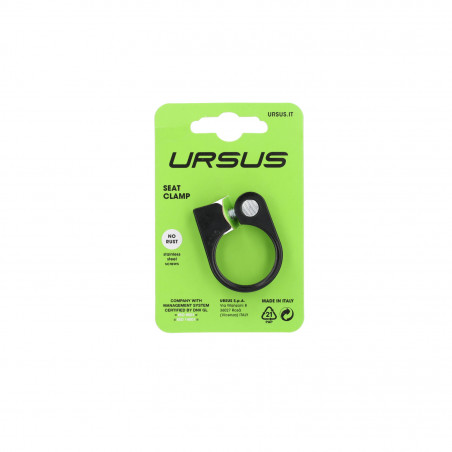 Collier blocage de selle 31,8 mm sans levier version noire - URS601V32V03-A01 - 8053677175504