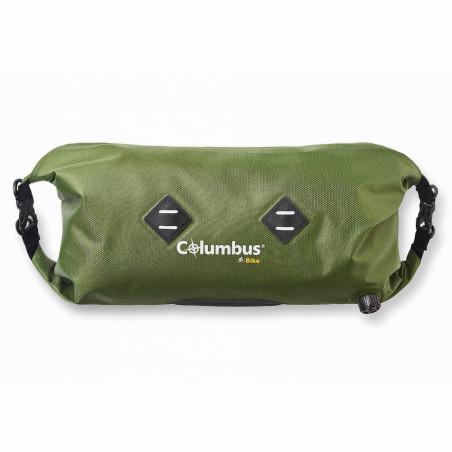 Sacoche de guidon Bikepacking étanche 9 litres Green Line