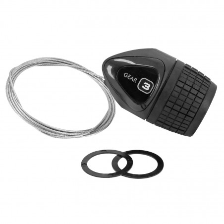 MANETTE CITY STURMEY ARCHER TWIST SHIFTER  3V. (CABLE INCLUS) COMPATIBLE SHIMANO NEXUS - 4710944262469