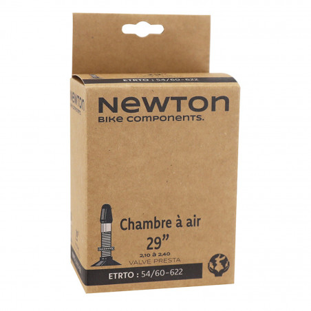 CHAMBRE A AIR VELO 29 x 2.10-2,40 NEWTON VALVE PRESTA (28mm) - 3700948267875