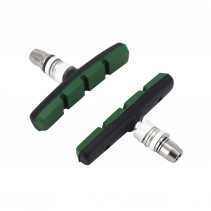 PORTE PATIN FREIN POUR VAE-E-BIKE V-BRAKE A VIS SYMETRIC MARWI 75mm NOIR KEVLAR (PAIRE SUR CARTE) - 8590966460014