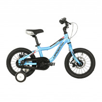 VELO MUSCULAIRE ENFANT 14 POUCES LEADER FOX FOX 2025 BLEU CLAIR MONOVITESSE CADRE ALU (TAILLE ENFANT JUSQU'A 105cm) -