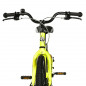 VELO MUSCULAIRE ENFANT 18 POUCES LEADER FOX FOX 2025 JAUNE MONOVITESSE CADRE ALU (TAILLE ENFANT 115 à 125 cm) - 8592826103185