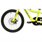 VELO MUSCULAIRE ENFANT 18 POUCES LEADER FOX FOX 2025 JAUNE MONOVITESSE CADRE ALU (TAILLE ENFANT 115 à 125 cm) - 8592826103185