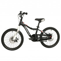 VELO MUSCULAIRE ENFANT 18 POUCES LEADER FOX FOX 2025 NOIR MONOVITESSE CADRE ALU (TAILLE ENFANT 115 à 125 cm) - 8592826102577