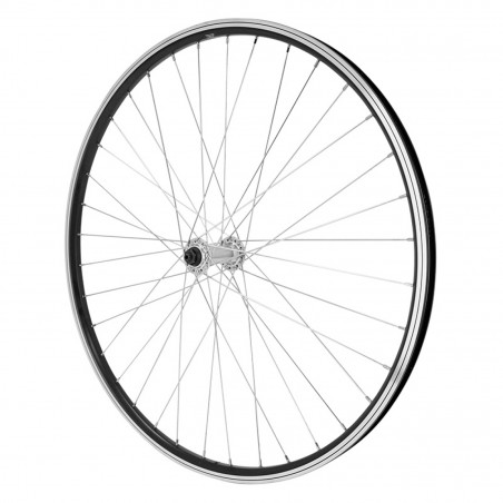 ROUE VTT PATIN BLOCAGE 27.5" ALU AVANT NOIR DOUBLE PAROI MOYEU 36 RAYONS ALU - 3700948302590