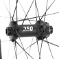 ROUES ROUTE - GRAVEL DISQUE 700 DT SWISS ROAD PACK P1600-23 TUBELESS CENTERLOCK 12-142 ET 12-100mm XDR 12V NOIR (HAUTEUR 23mm)