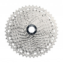 CASSETTE 12V. SUNRACE CSRZ800 11-46 GRAVEL POUR SHIMANO HG-L-HG-M METALLIC ARGENT (LIVRE EN