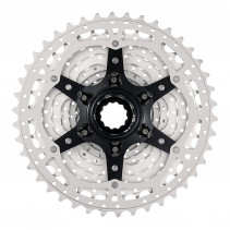 CASSETTE 12V. SUNRACE CSRZ800 11-46 GRAVEL POUR SHIMANO HG-L-HG-M METALLIC ARGENT (LIVRE EN