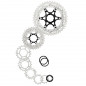 CASSETTE 12V. SUNRACE CSRZ800 11-46 GRAVEL POUR SHIMANO HG-L-HG-M METALLIC ARGENT (LIVRE EN