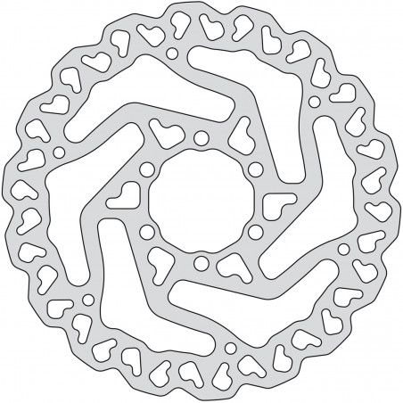 DISQUE FREIN BRENTA Ø140 MM 6 TROUS - EPAISSEUR 1.8MM - 8056000534856