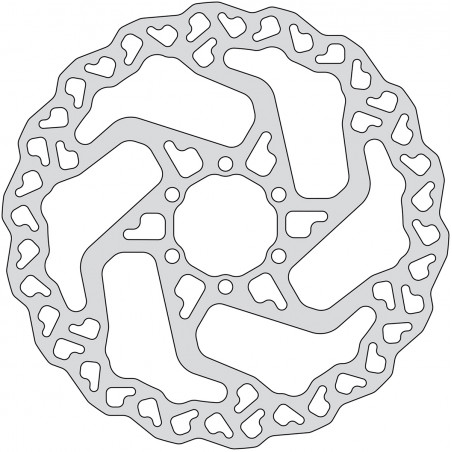 DISQUE FREIN BRENTA Ø160 MM 6 TROUS - EPAISSEUR 1.8MM - 8056000534863