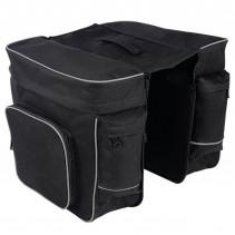 SACOCHE VELO DOUBLE ARRIERE TISSU 38L - 6920636720803