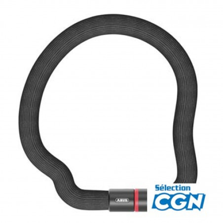 ANTIVOL VELO CHAINE A CLE D6 X 1.10M ABUS GOOSE LOCK 6206K NOIR - 4003318955471