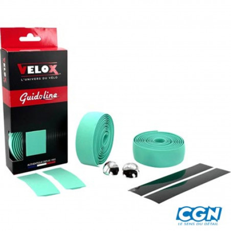 GUIDOLINE VELOX MAXI CORK GRIP VERT BIANCHI - EPAISSEUR 2.5MM