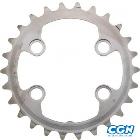 PLATEAU VTT DOUBLE DIAM 64 INTER 26 DTS SHIMANO ORIGINE XTR M9000/9020 11V. 4 BRANCHES